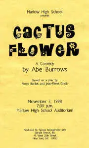 On Stage 1998 Cactus Flower Program