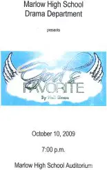 On Stage 2009 God's Favorite Program-cdd82f4