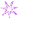 Glowing purple star icon